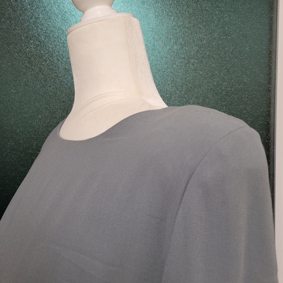 Miller Shor Vintage 2 Piece 100% Silk Crape Skirt and Top Size 8 - Picture 7 of 10